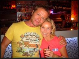 Vlad from Eurotrash with Kym