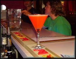 Nice cocktails at Eurotrash