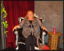 On the throne at Eurotrash
