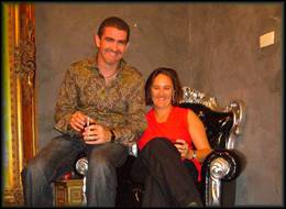On the throne at Eurotrash