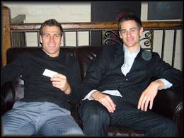 On the couch at Murmur