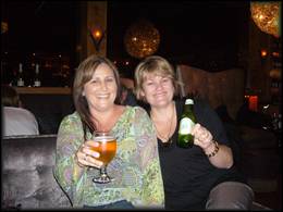 Enjoying the boutique beer at Penny Blue