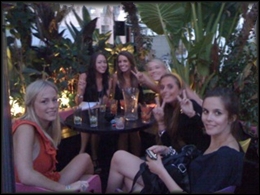 Night out on the rooftop