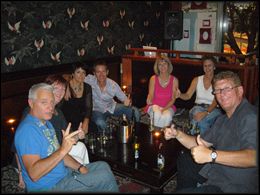 Last drinks at Red Hummingbird